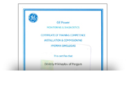 Сертификат GE Power