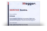 Сертификат MEGGER