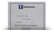 Сертификат Radiodetection