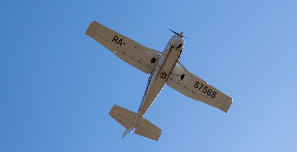 ALMA G4 на самолете типа Cessna