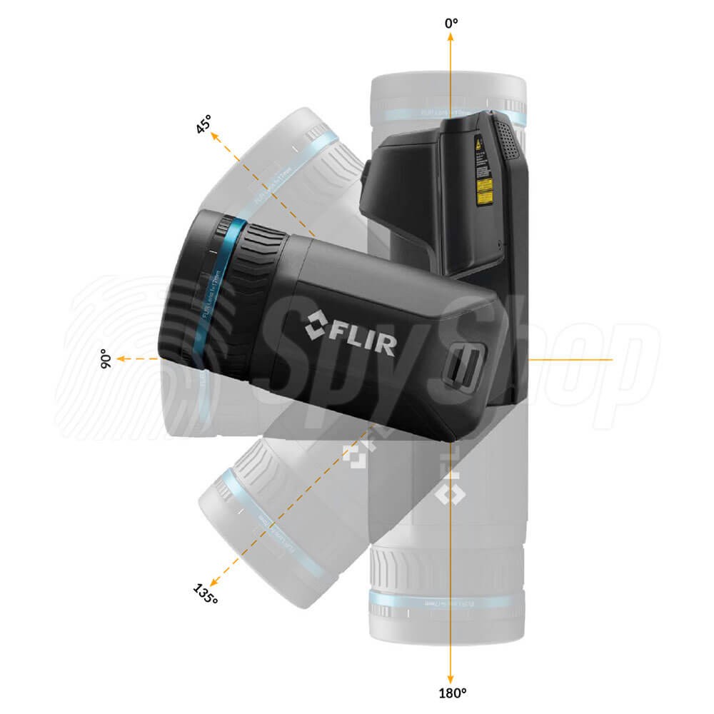 Тепловизор с поворотным блоком