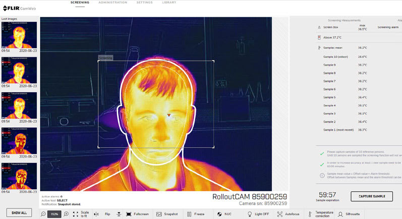 FLIR Screen-EST Mode