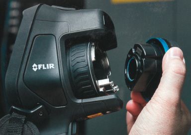 FLIR E85 оптика