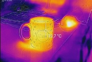 FLIR One и кружка Пергам