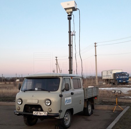 Демонстрация метаноискателя ДЛС-КС