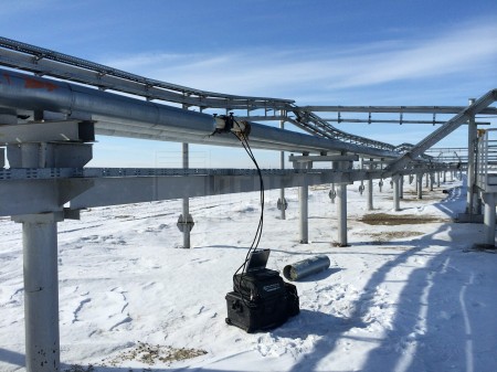 Обследование трубопровода