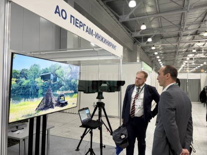 Тепловизор РТР на стенде Пергам