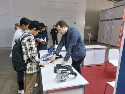 На выставке NDT Russia