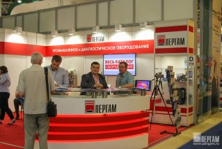 Стенд компании Пергам на выставке MIOGE 2013