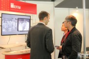 Стенд компании Пергам на выставке All-over-IP 2013
