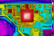 Термограмма платы