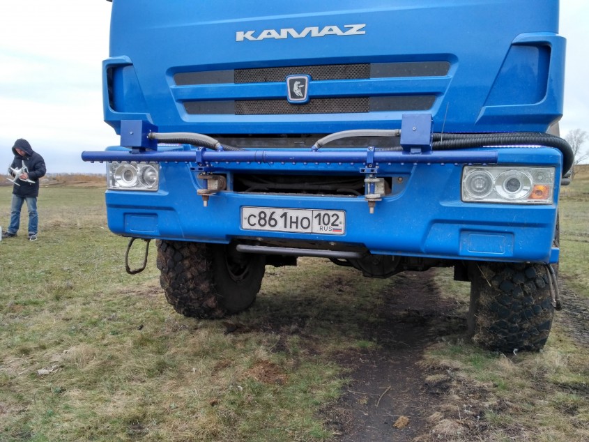 Авто для поиска утечек газа на магистральных трубопроводах