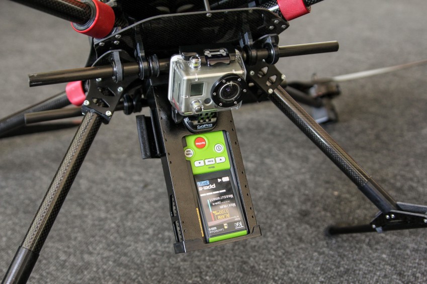 Детектор метана на квадрокоптере