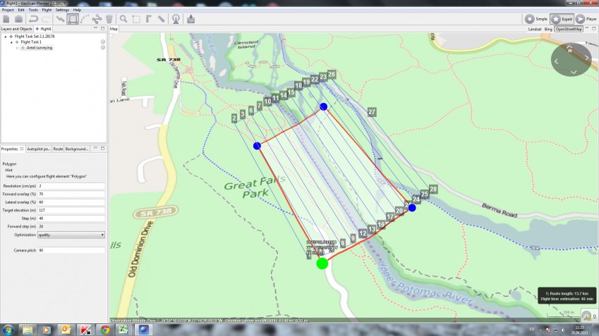 Результаты обследований на картах Google