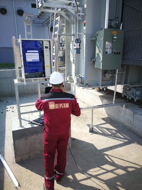 Пример установки системы GE DGA 500 специалистами компании