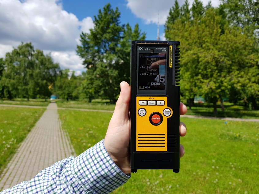 Карманный детектор метана LMm BE