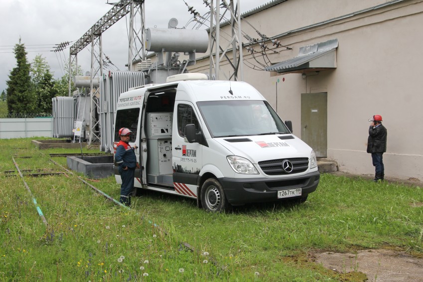 Электролаборатория в работе