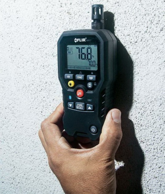 Измерение влажности стен