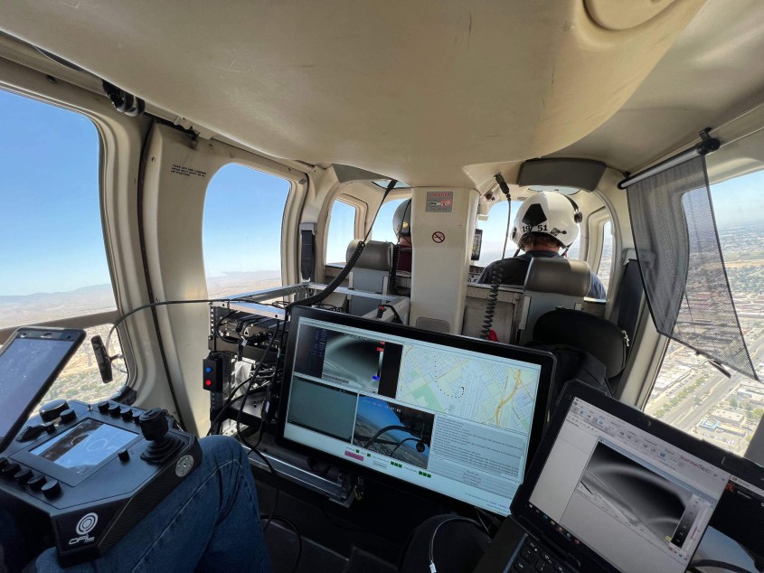 Управление ROM HD из вертолёта