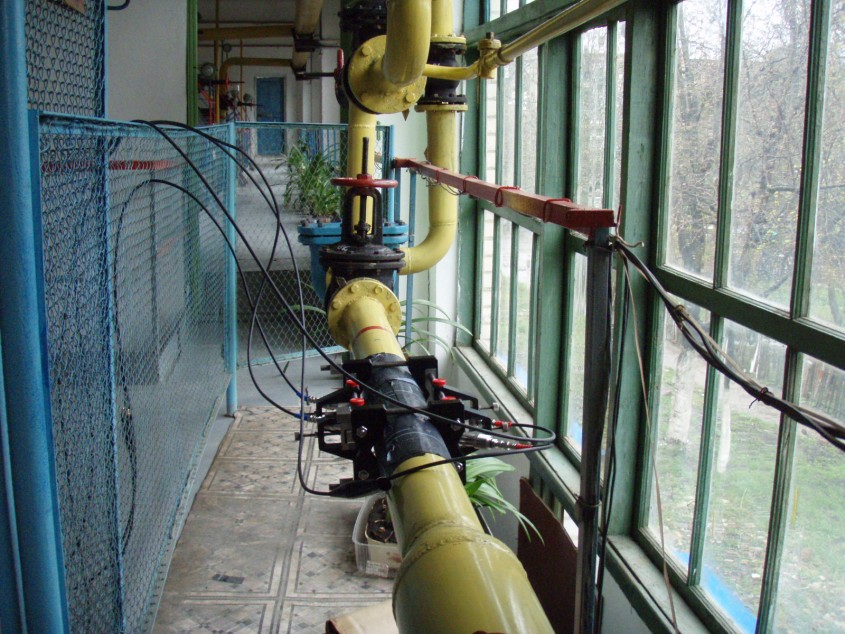 Измерение расхода природного газа в котельной