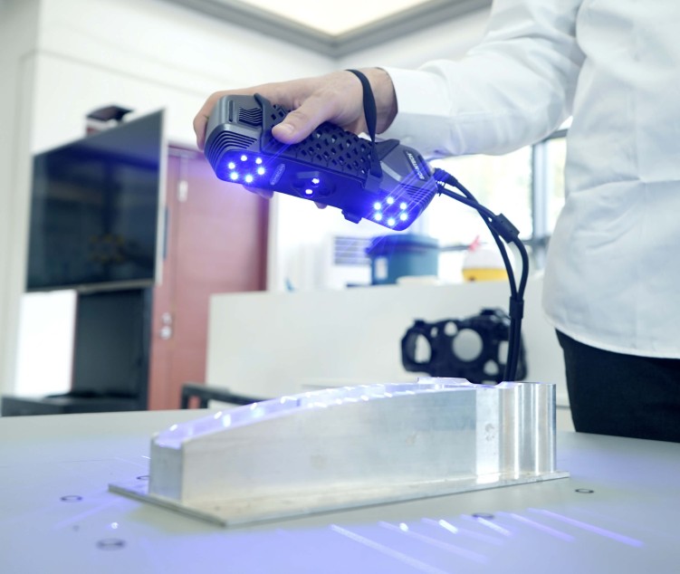 Оцифровка детали 3D сканером SIMSCAN 42