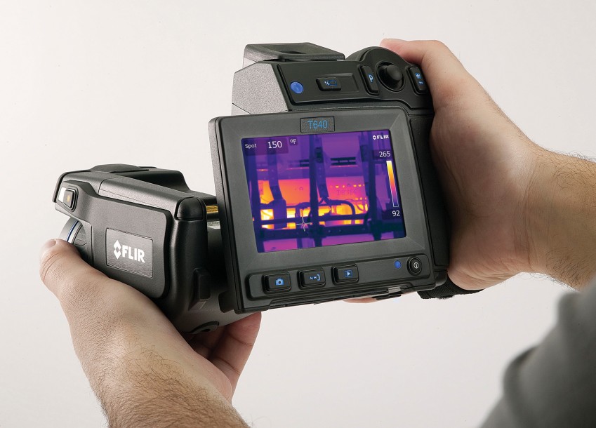 Обследование электрики тепловизором