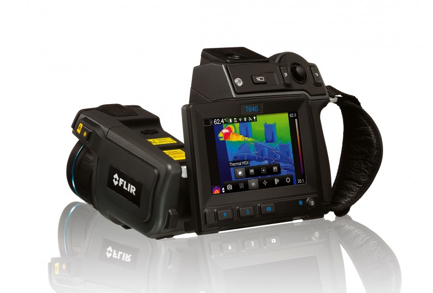 FLIR T640 функция Thermal MSX