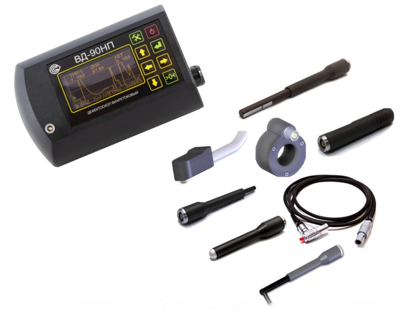 Дефектоскоп и преобразователи