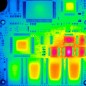 Термограмма печатной платы